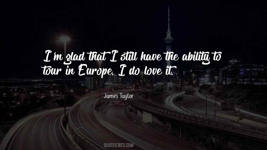 Love Europe Quotes #1665016