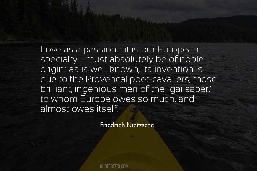 Love Europe Quotes #1838432
