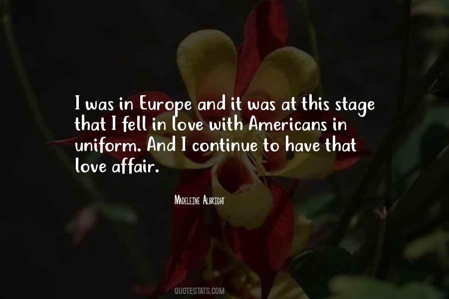 Love Europe Quotes #600772