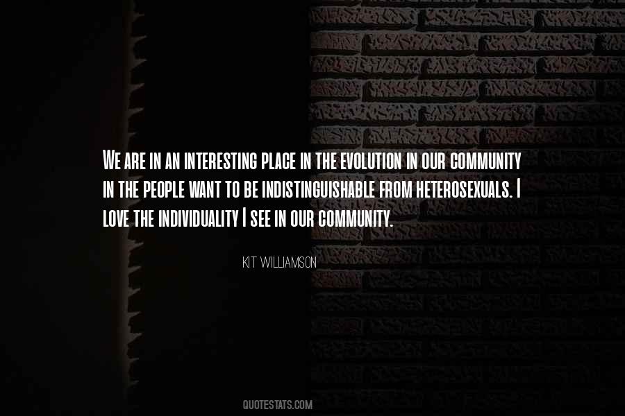 Love Evolution Quotes #1422503