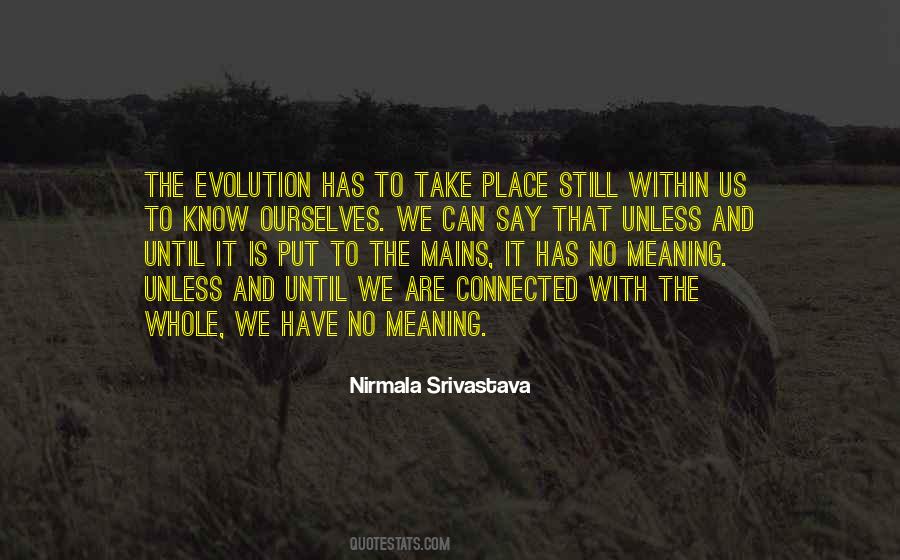 Love Evolution Quotes #218090