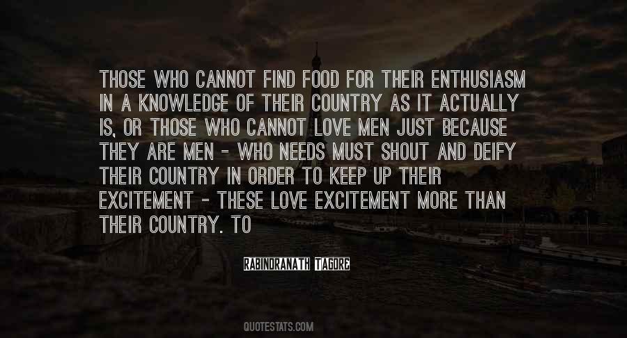 Love Excitement Quotes #1197449