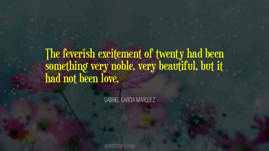 Love Excitement Quotes #349024