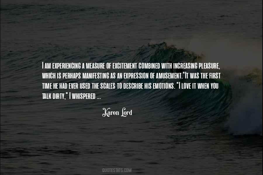 Love Excitement Quotes #861589