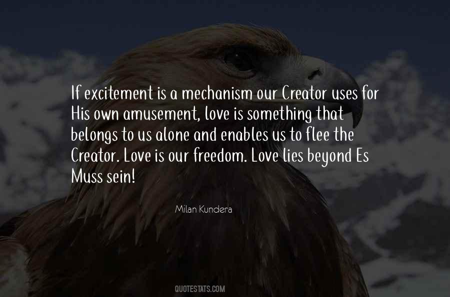 Love Excitement Quotes #900043