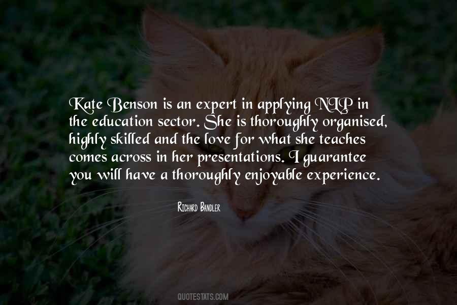 Love Experts Quotes #76172