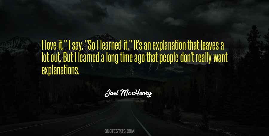 Love Explanation Quotes #260164