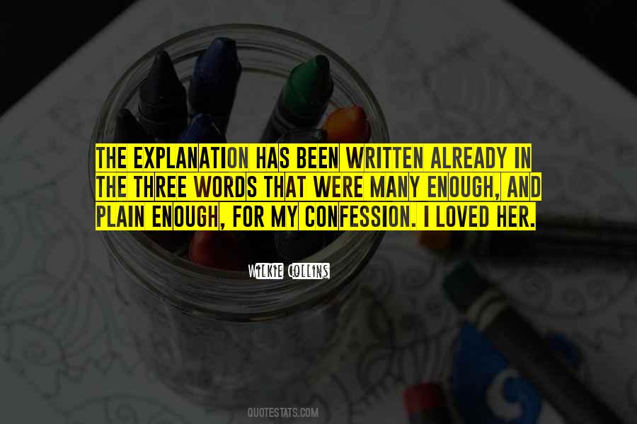 Love Explanation Quotes #578738