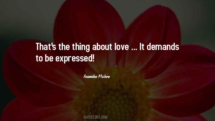 Love Expressed Quotes #1091235