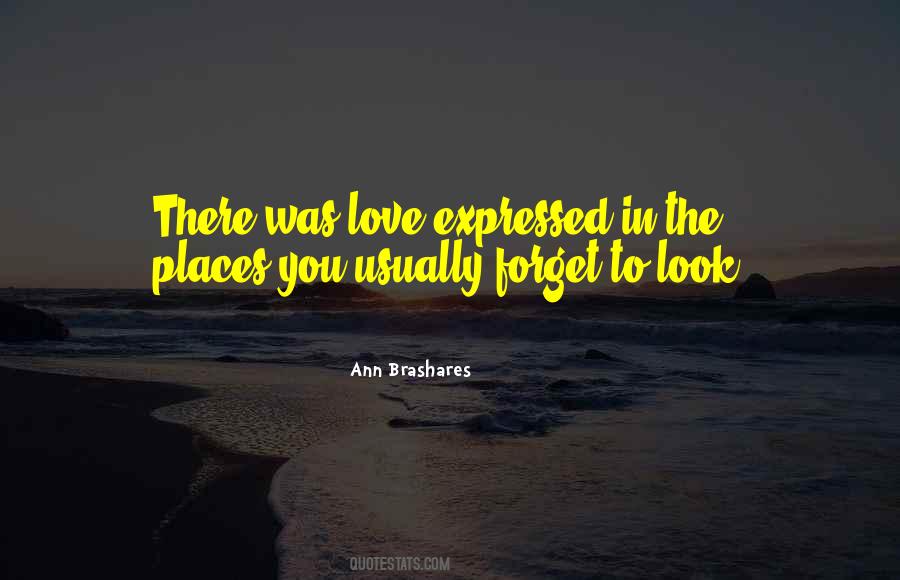 Love Expressed Quotes #1238932