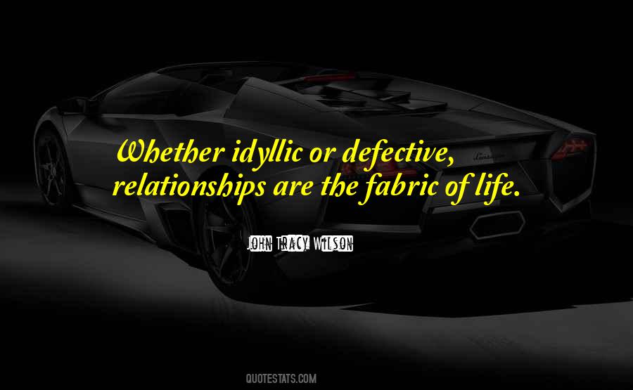Love Fabric Quotes #92304