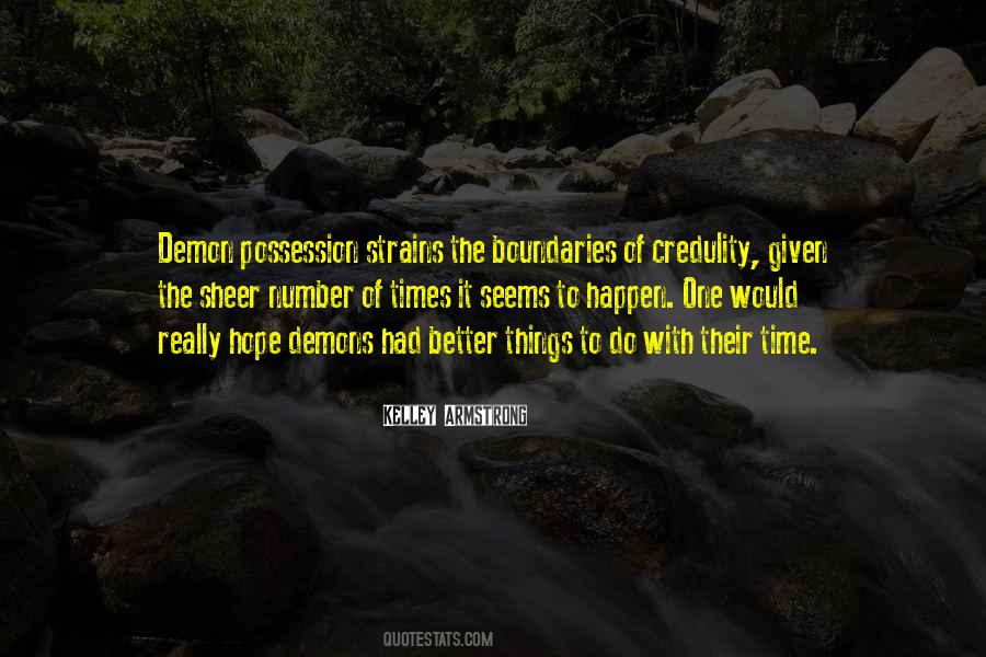 Quotes About Demons From The Past #45489