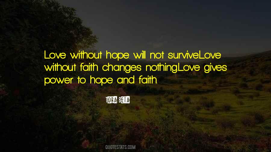 Love Faith Hope Quotes #248659