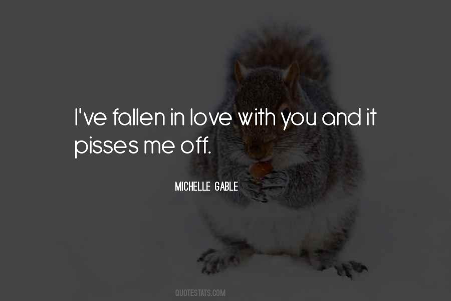 Love Fallen Quotes #242238