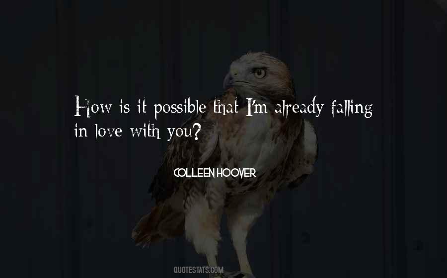 Love Falling Quotes #47539