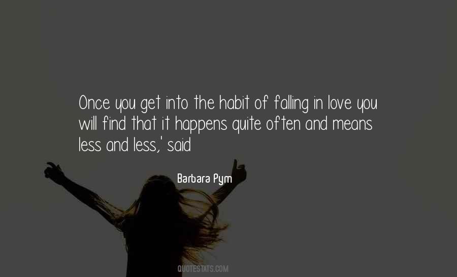 Love Falling Quotes #66467