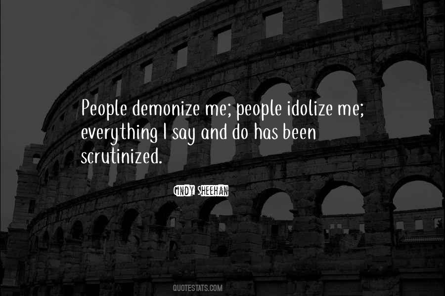 Quotes About Demonize #1033054