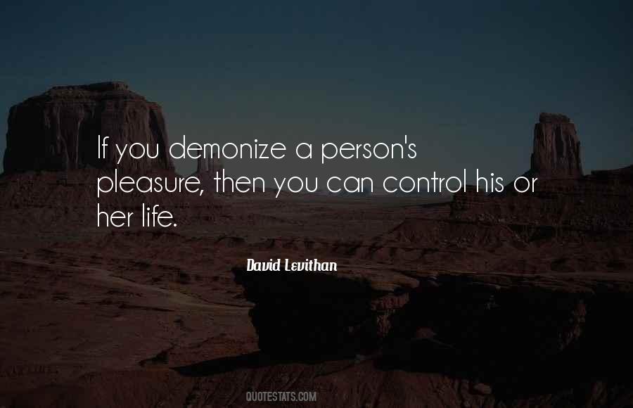 Quotes About Demonize #1206354