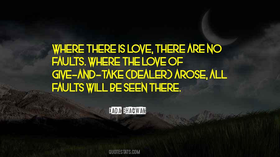 Love Fault Quotes #778417