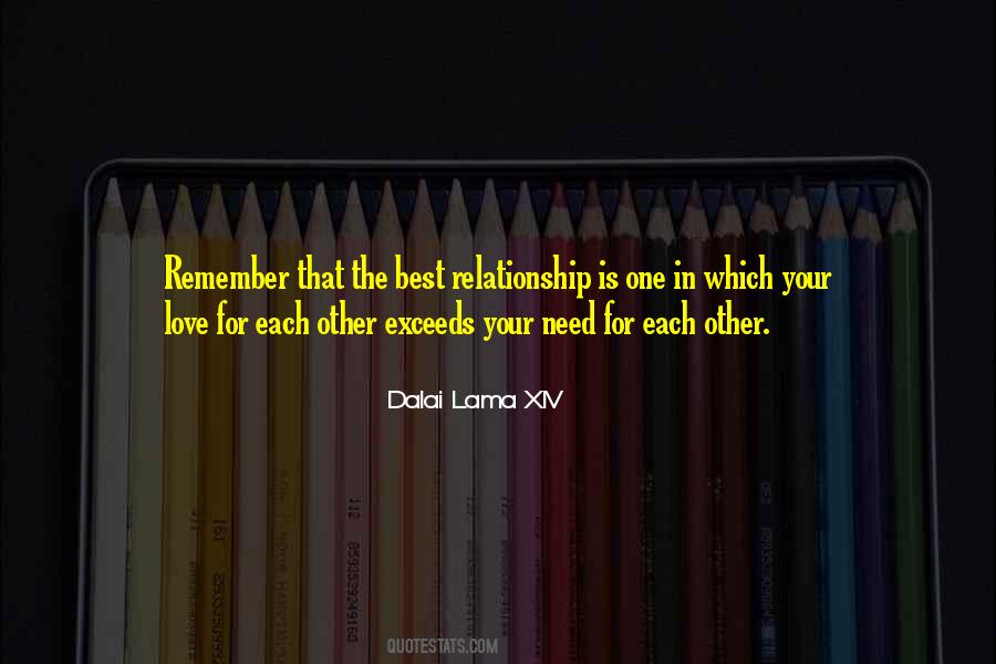 Love For Each Other Quotes #475613