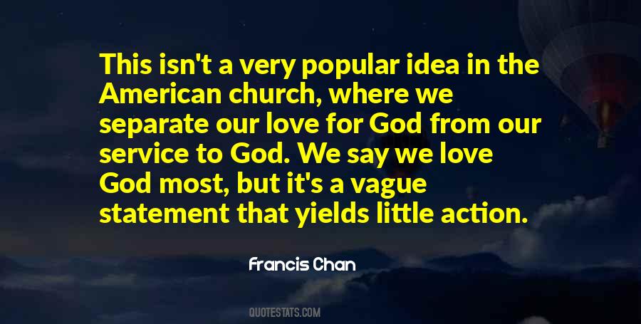 Love For God Quotes #1307577