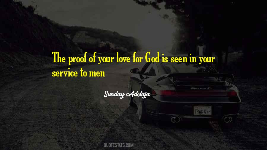 Love For God Quotes #138925