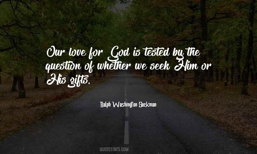 Love For God Quotes #1726944