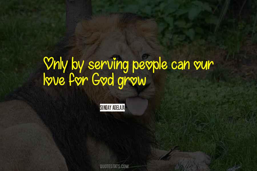 Love For God Quotes #324777