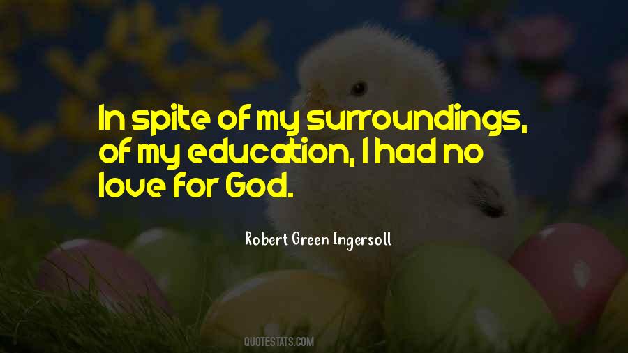 Love For God Quotes #327355