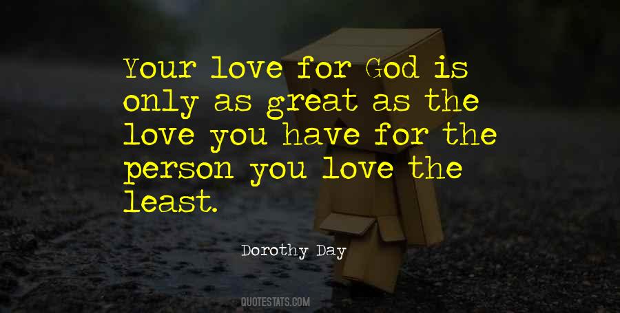 Love For God Quotes #870993