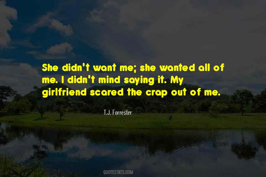 Love For My Girlfriend Quotes #125510
