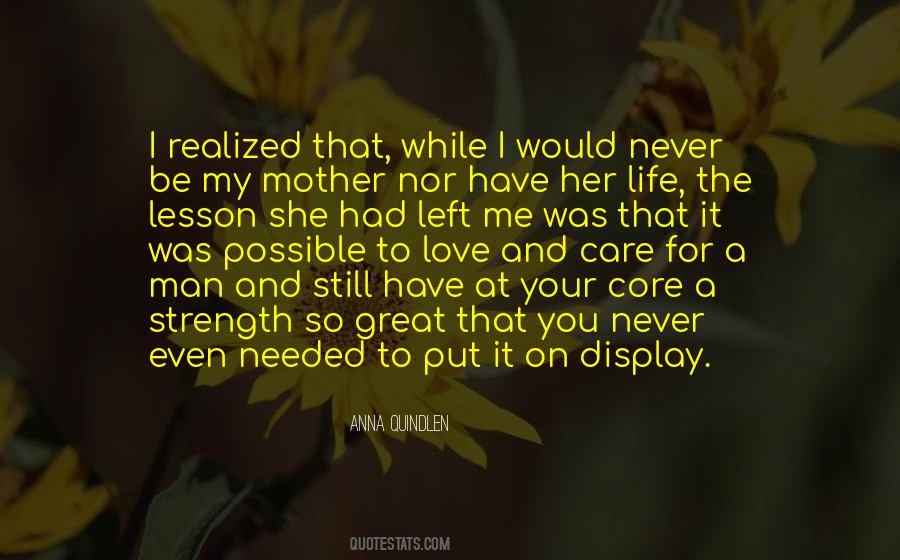 Love For My Mother Quotes #910713