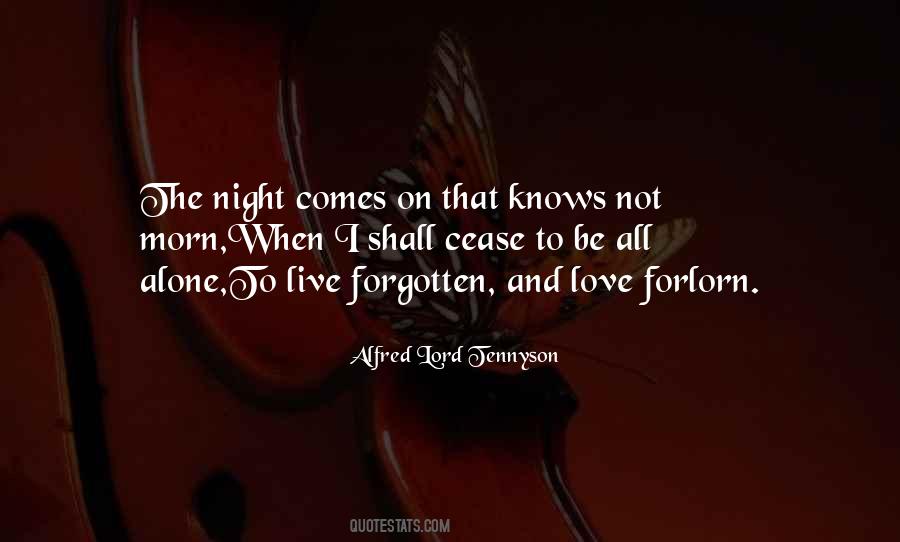 Love Forlorn Quotes #1138418