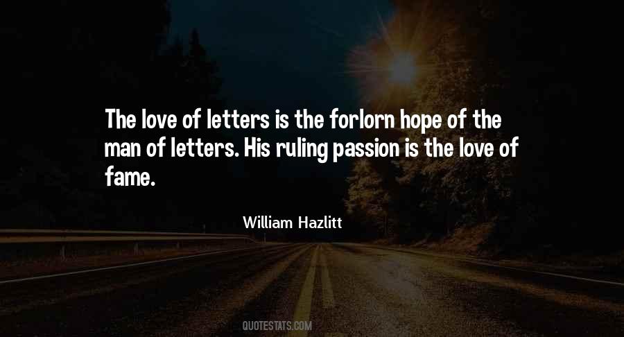 Love Forlorn Quotes #285344