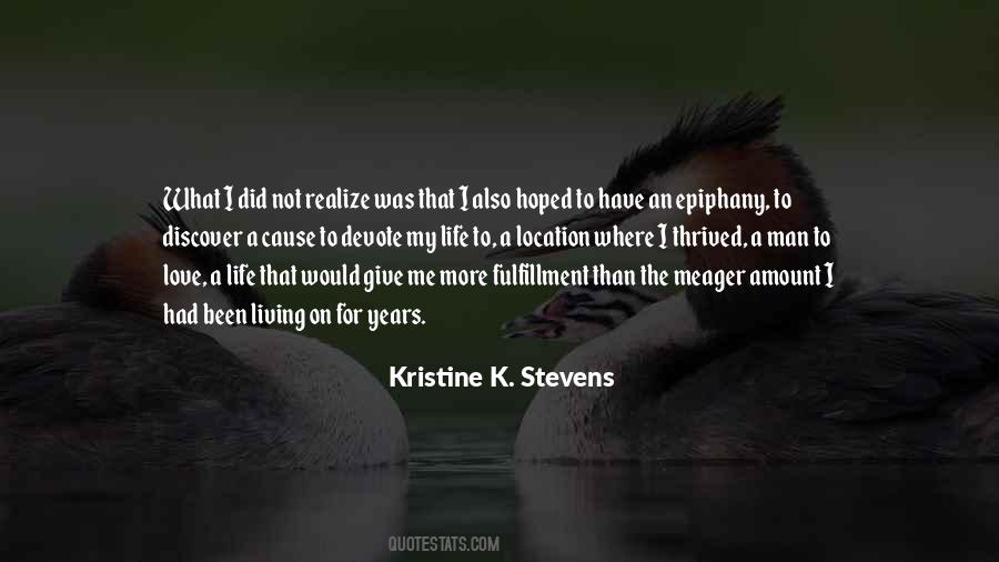 Love Fulfillment Quotes #539395