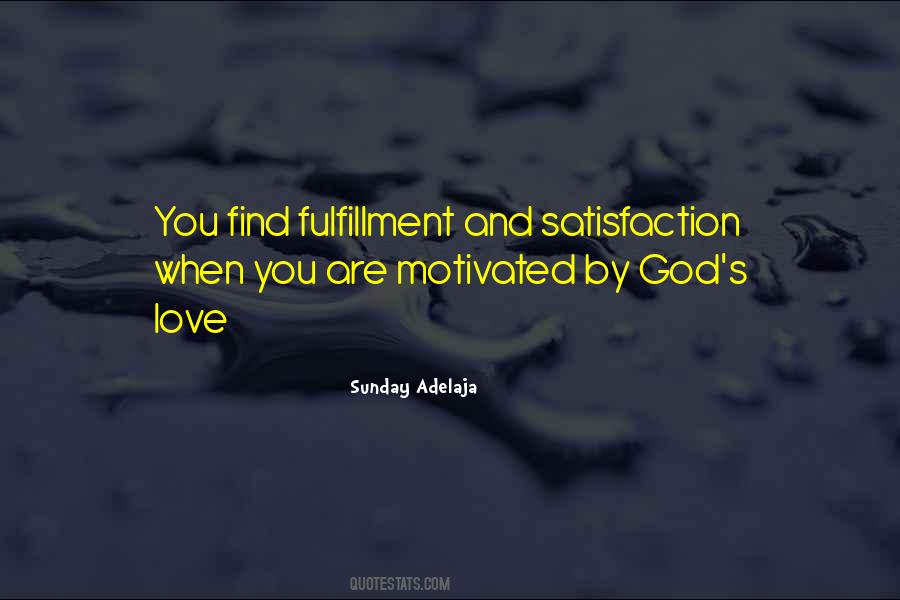 Love Fulfillment Quotes #735294