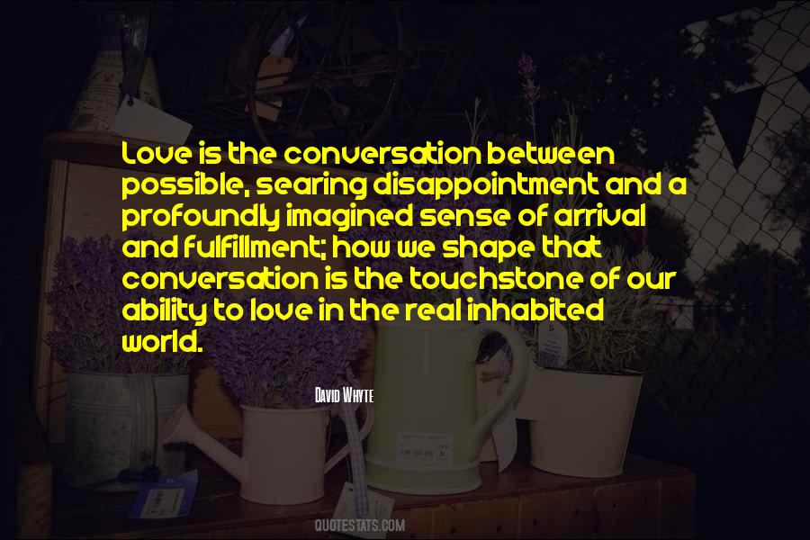 Love Fulfillment Quotes #840050