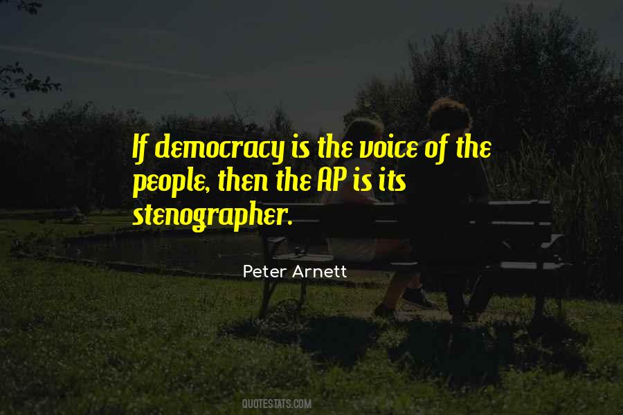 Quotes About Democracy And Journalism #1641946