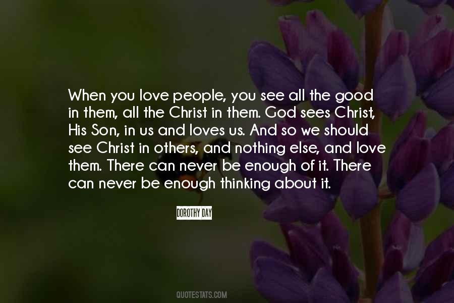 Love God Love Others Quotes #138407