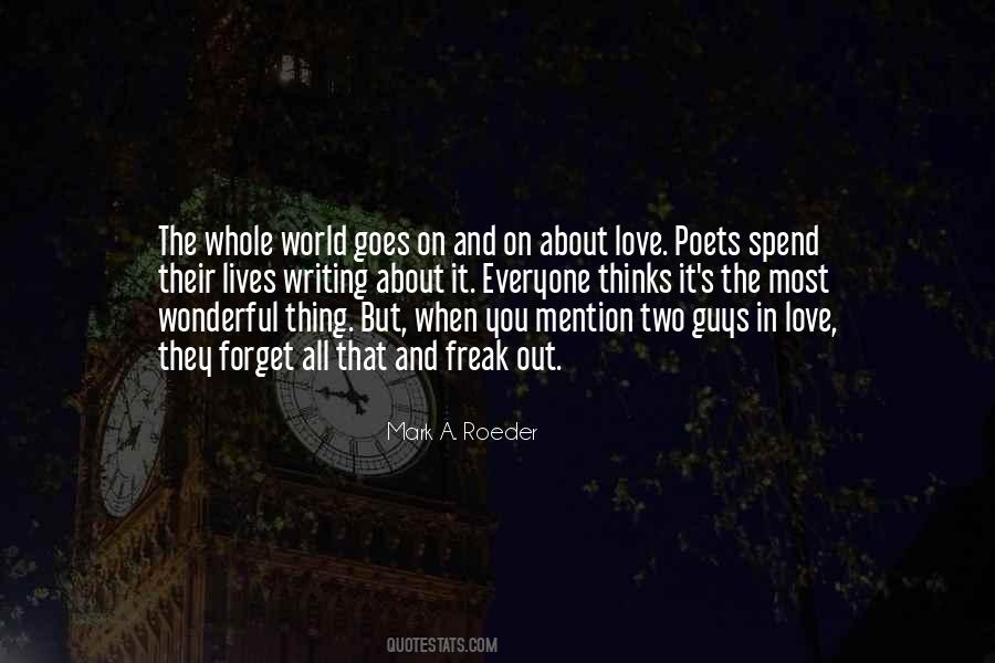 Love Goes On Quotes #736792
