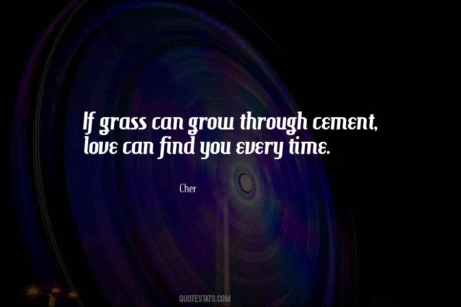 Love Grass Quotes #602254