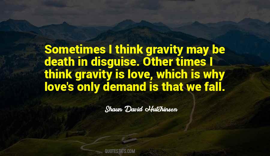 Love Gravity Quotes #1391338