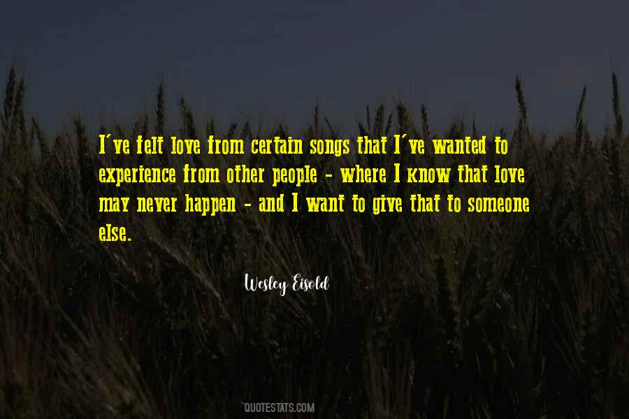 Love Happen Quotes #195003 Love Happen Quotes #195003