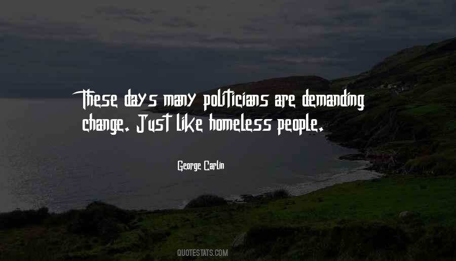 Quotes About Demanding Change #602310