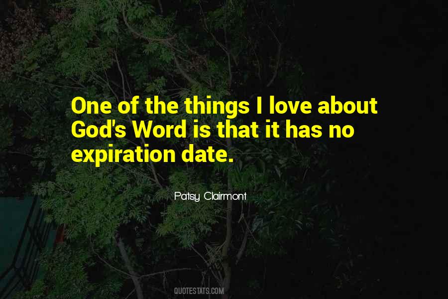 Love Has No Expiration Date Quotes #1627381