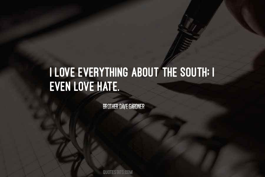 Love Hate Quotes #87288