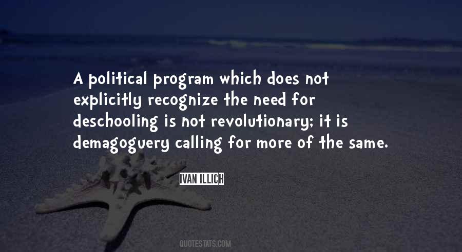 Quotes About Demagoguery #1401597
