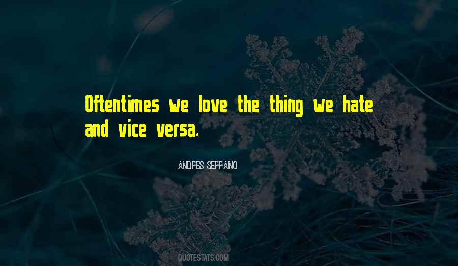 Love Hate Thing Quotes #756809