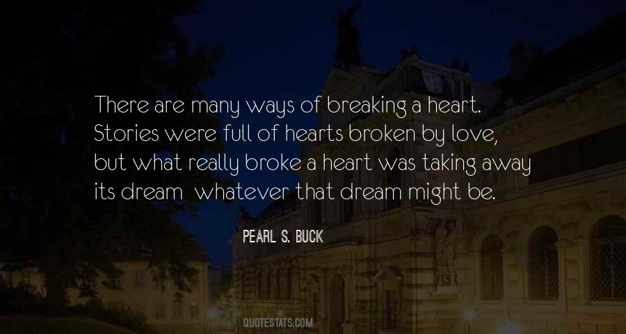 Love Heart Broken Quotes #129260