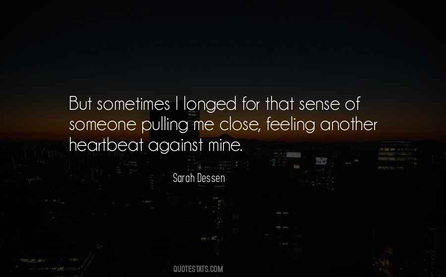 Love Heartbeat Quotes #292170